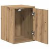 vidaXL Garagen-Wandschrank Artisan-Eiche Holzwerkstoff