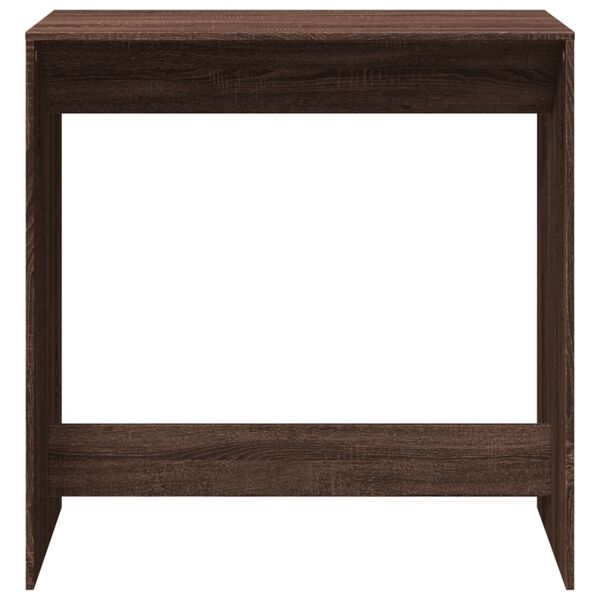 vidaXL Bartisch Braun Eichen-Optik 102x50x103,5 cm Holzwerkstoff