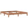 vidaXL Massivholzbett Teak 200x200 cm