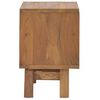 vidaXL Nachttisch 40x30x45 cm Teak Massivholz