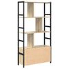 vidaXL Bücherregal Sonoma-Eiche 80 x 30 x 155,5 cm Holzwerkstoff
