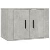 vidaXL TV-Wandschrank Betongrau 57x34,5x40 cm