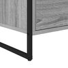 vidaXL Seitenschrank Graues Sonoma 96,5 x 30 x 75 cm Holzwerkstoff