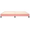 vidaXL Boxspringbettgestell Rosa 200x200 cm Samt