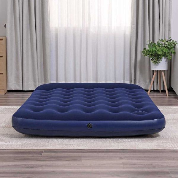Best Way Luftbett Blau 191 x 137 x 28 cm PVC