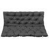 vidaXL Auflage f&uuml;r Hollywoodschaukel Anthrazit 120 cm Stoff