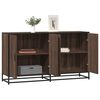 vidaXL Sideboard Braun Eichen-Optik 134x35x76 cm Holzwerkstoff