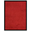 vidaXL Fu&szlig;matte Rot 60x80 cm