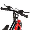 vidaXL Kinderfahrrad 12 Zoll Schwarz und Rot