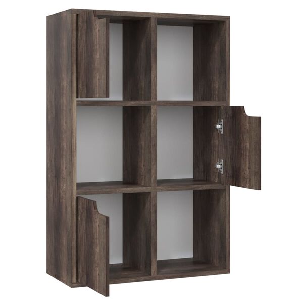 vidaXL B&uuml;cherregal R&auml;uchereiche 60x27,5x88 cm Holzwerkstoff