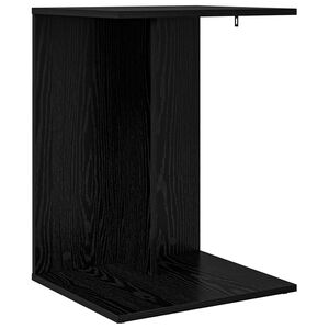 vidaXL Beistelltisch Schwarz Eichen-Optik 45 x 40 x 62,5 cm