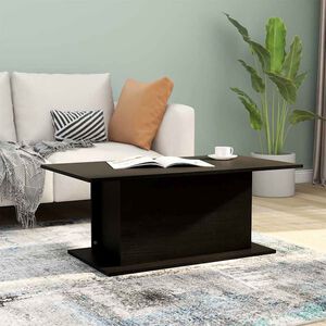 vidaXL Couchtisch Schwarz 102x55,5x40 cm Holzwerkstoff