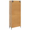 vidaXL Highboard Artisan-Eiche 69,5 x 34 x 180 cm Holzwerkstoff