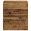 vidaXL Badezimmer-Waschbeckenschrank Altholz-Optik 41x38,5x45 cm Holzwerkstoff