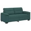 vidaXL 2-Sitzer-Sofa Dunkelgr&uuml;n 180x81x84 cm Stoff