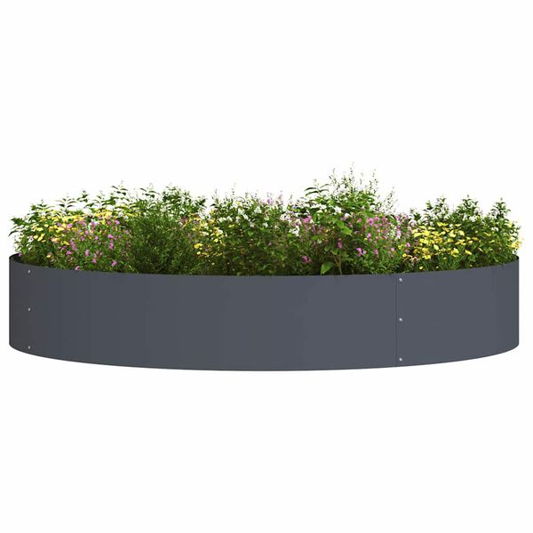 vidaXL Garten 5 pcs Anthrazit 120 x 120 x 20 cm Stahl