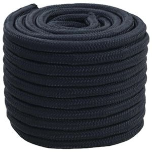 vidaXL Bootsseil 2 mm 25 m K&ouml;nigsblau Polyester