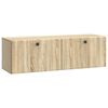 vidaXL Wandmontierter TV-Schrank Sonoma-Eiche 98 x 31 x 30 cm