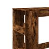 vidaXL Bartisch mit Regal R&auml;uchereiche 90x40x103,5 cm Holzwerkstoff