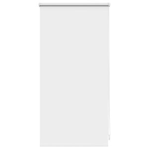 vidaXL Verdunkelungsrollo 44,4 x 100 cm, Stoffbreite 40 cm, Wei&szlig;