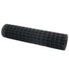 vidaXL Eurozaun 1,2 x 10 m PVC-beschichtetes Eisen Grau