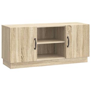 vidaXL TV-Schr&auml;nk 102 x 34,5 x 47 cm Sonoma-Eiche Holzwerkstoff