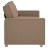 vidaXL Sofa Cappuccino 180 x 80 x 84 cm Stoff