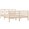 vidaXL Massivholzbett Kiefer 140x190 cm