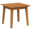 vidaXL Beistelltisch Braun 45 x 45 x 40 cm Massivholz Akazie