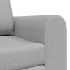 vidaXL Schlafsofa 60cm Wolkengrau Stoff
