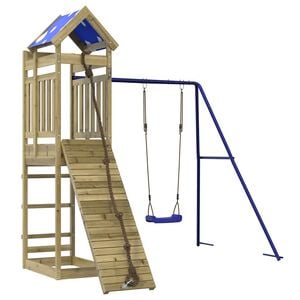vidaXL Spielturm Impr&auml;gniertes Kiefernholz