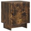 vidaXL Nachttisch Ger&auml;ucherte Eiche 43 x 34,5 x 50 cm Holzwerkstoff