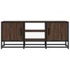 vidaXL TV-Schrank Eichen-Optik 100x35x41 cm Holzwerkstoff und Metall