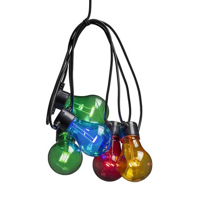 KONSTSMIDE Party-Lichterkette mit 20 Lampen Mehrfarbig