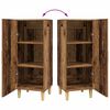 vidaXL Sideboard Altholz 34,5 x 34 x 90 cm Holzwerkstoff