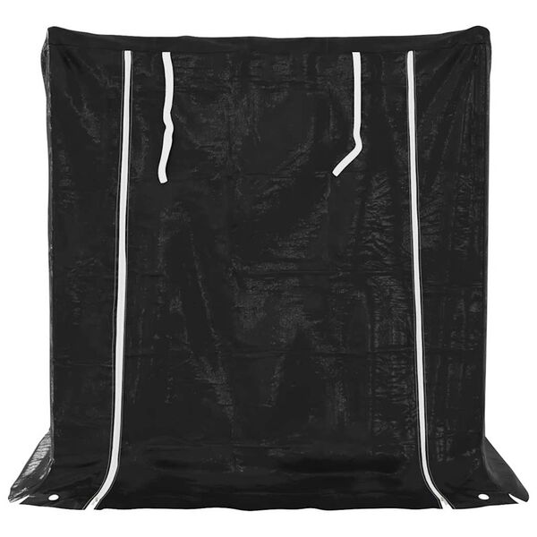 vidaXL Brennholzregal mit Regenschutz 100,5x80,5x110,5 cm