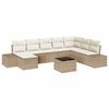 vidaXL 9 stk. Beige