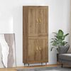 vidaXL Highboard Artisan-Eiche 69,5 x 34 x 90 cm Holzwerkstoff
