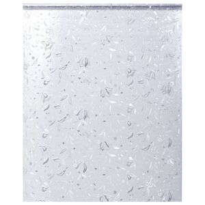 vidaXL Fensterfolie Matt Blumenmuster 45x500 cm PVC