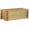 vidaXL Garten Hochbeet Gr&uuml;n 120 x 80 x 32 cm Massives Kiefernholz
