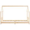 vidaXL Kinderbett 90x200 cm Massivholz Kiefer