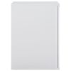 vidaXL Waschmaschinenschrank Wei&szlig; 68,5x64,5x88 cm PVC