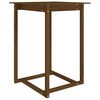 vidaXL Bartisch Honigbraun 80x80x110 cm Massivholz Kiefer