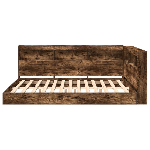 vidaXL B&uuml;cherregal-Bett R&auml;uchereiche 140 x 200 cm Holzwerkstoff