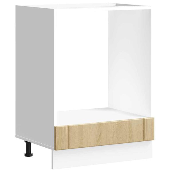 vidaXL Herdumbauschrank Lucca Sonoma-Eiche Holzwerkstoff