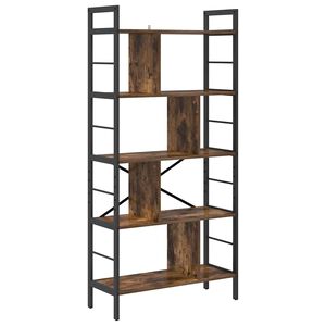 vidaXL B&uuml;cherregal Ger&auml;ucherte Eiche 75 x 30 x 156 cm Holzwerkstoff