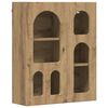 vidaXL H&auml;ngeschrank ELST Artisan-Eiche 59 x 20 x 71,5 cm Holzwerkstoff