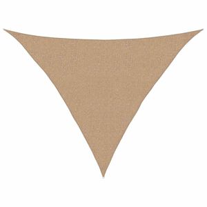 vidaXL Sonnensegel 160 g/m&sup2; Taupe 2,5x2,5x3,5 m HDPE