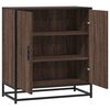 vidaXL Sideboard Braun Eichen-Optik 68x35x76 cm Holzwerkstoff & Metall