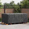 vidaXL M&ouml;belbezug Uni Schwarz 240 x 140 x 90 cm 210D